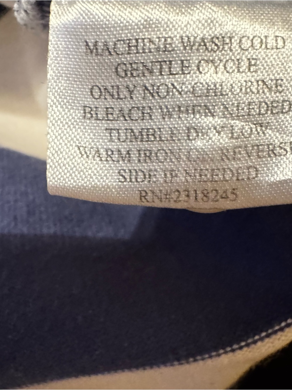 Vineyard Vines Rugby Dress Women’s M Navy White Striped Long Sleeve Preppy - Picture 6 of 6